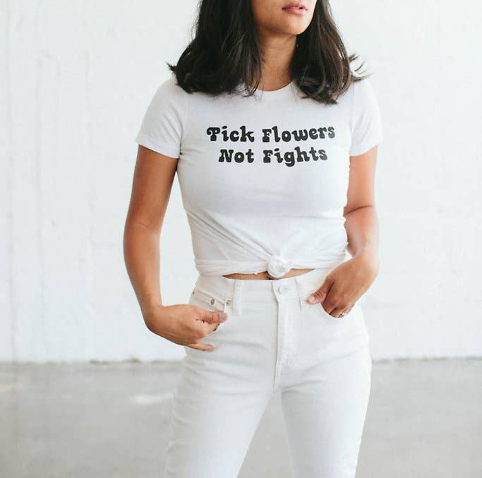 Pick Flowers Not Fights